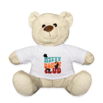 Club des mamans minettes - Nounours - blanc - Devant