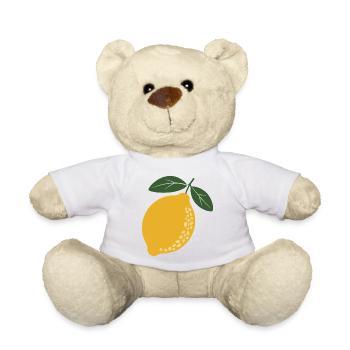 Lemon Grove Botanical - Teddy Bear - white - Front