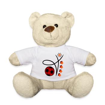 Fußball Event - Teddy - Weiß - Vorne