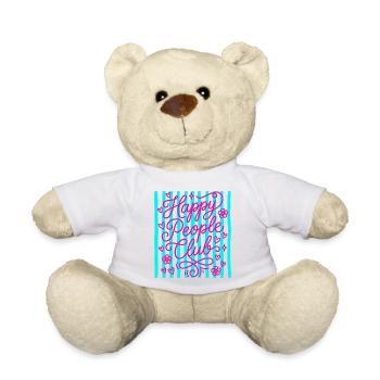 Happy People Club - Teddy Bear - white - Front