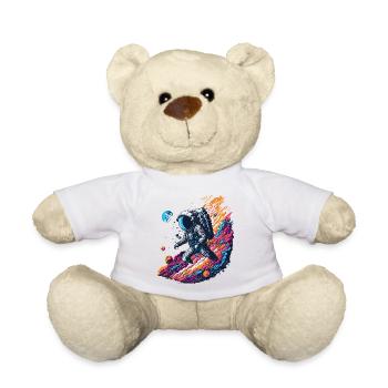 Kosmischer Astronaut - Teddy - Weiß - Vorne