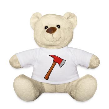 Hache - Nounours - blanc - Devant