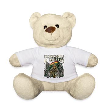 More Roots Lion - Teddy - Weiß - Vorne