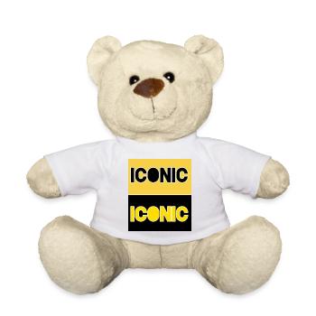 Typographie de contraste iconique - Nounours - blanc - Devant