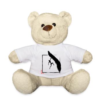 Grimpeur sur plaine 7 - Nounours - blanc - Devant