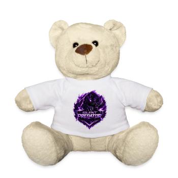 Emblème de la Panthère du Prédateur Silencieux - Nounours - blanc - Devant