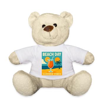 Summer Vibes - Teddy Bear - white - Front