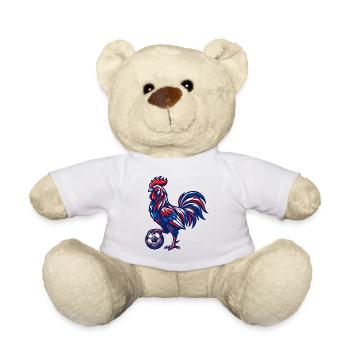 Tricolore Sport Design for Men and Kids - Teddy Bear - white - Front