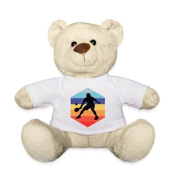 Cadeau pour joueur de pickleball pour les fans de pickleball pro - Nounours - blanc - Devant