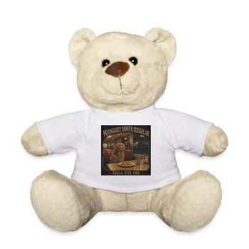 Golden Retriever Diner Retro Geschenk Vintage Art - Teddy - Weiß - Vorne