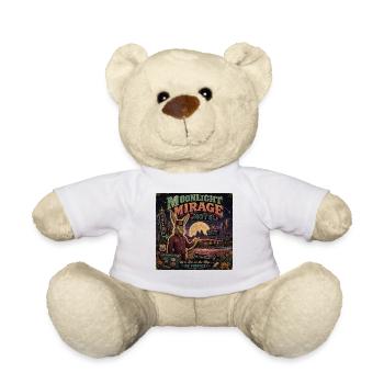 Vintage Motel Spruch Wüste Oldtimer Halloween - Teddy - Weiß - Vorne