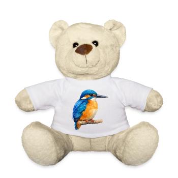 Königsfischer Farbenspiel - Teddy Bear - white - Front
