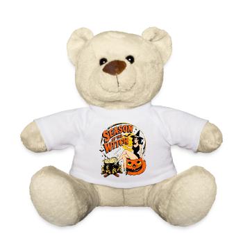 Witch Harvest Night - Teddy Bear - white - Front