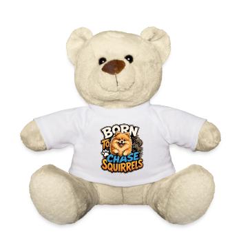 Pomeranian - Teddy Bear - white - Front