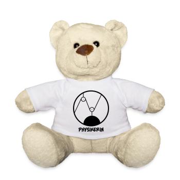 Physikerin - Teddy - Weiß - Vorne