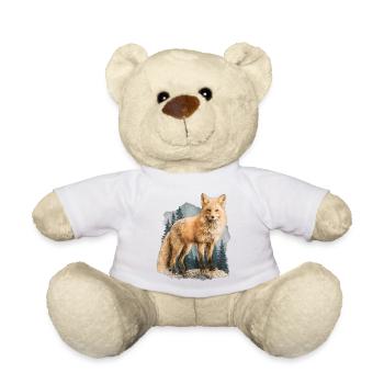 Fox Vintage - Teddy Bear - white - Front