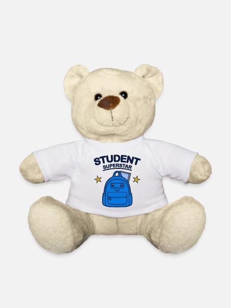 Studenten-Superstar-Design - Teddy - Weiß