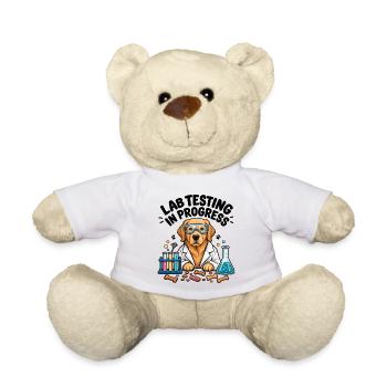 Labrador-Sweatshirt Dog Science Lover Retriever - Teddy - Weiß - Vorne