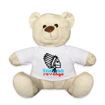 Indian Skull Revenge - Teddy - Weiß - Vorne