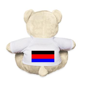 ostfriesland wappen - Teddy - Weiß - Hinten