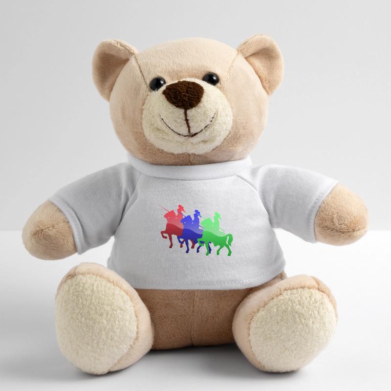 Mittelalterliche Ritter der Farbe Teddy