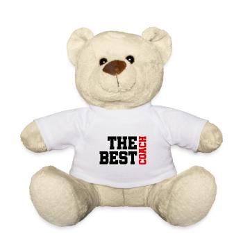 The best Coach - Der beste Trainer - Teddy - Weiß - Vorne