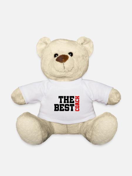 The best Coach - Der beste Trainer - Teddy - Weiß