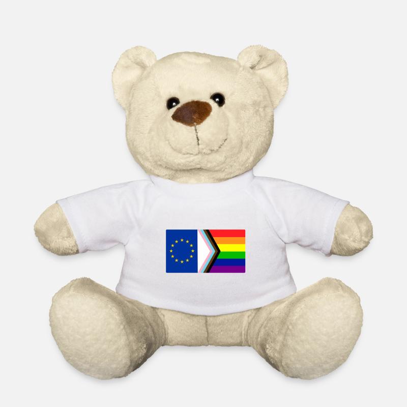 Stolz europa - Teddy - Weiß