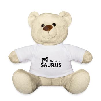 Mama Saurus - mère - Nounours - blanc - Devant