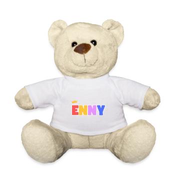 Enny ! Personnalisable - Nounours - blanc - Devant