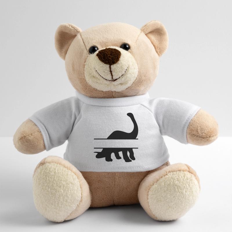 Dinosaurier - eigenen Text, eigener Name Teddy