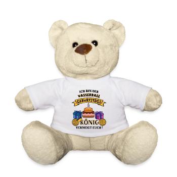 Wasserball König Geburtstag Spieler Trainer Geb - Teddy - Weiß - Vorne