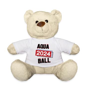 Aquaball Spielerin Team Turnier Mannschaft 2024 - Teddy - Weiß - Vorne
