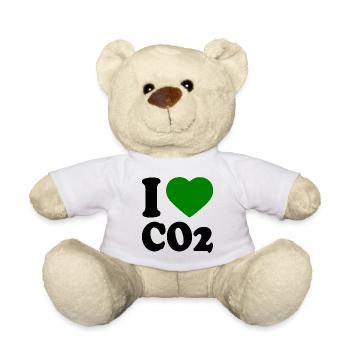 I love co2 - Nounours - blanc - Devant