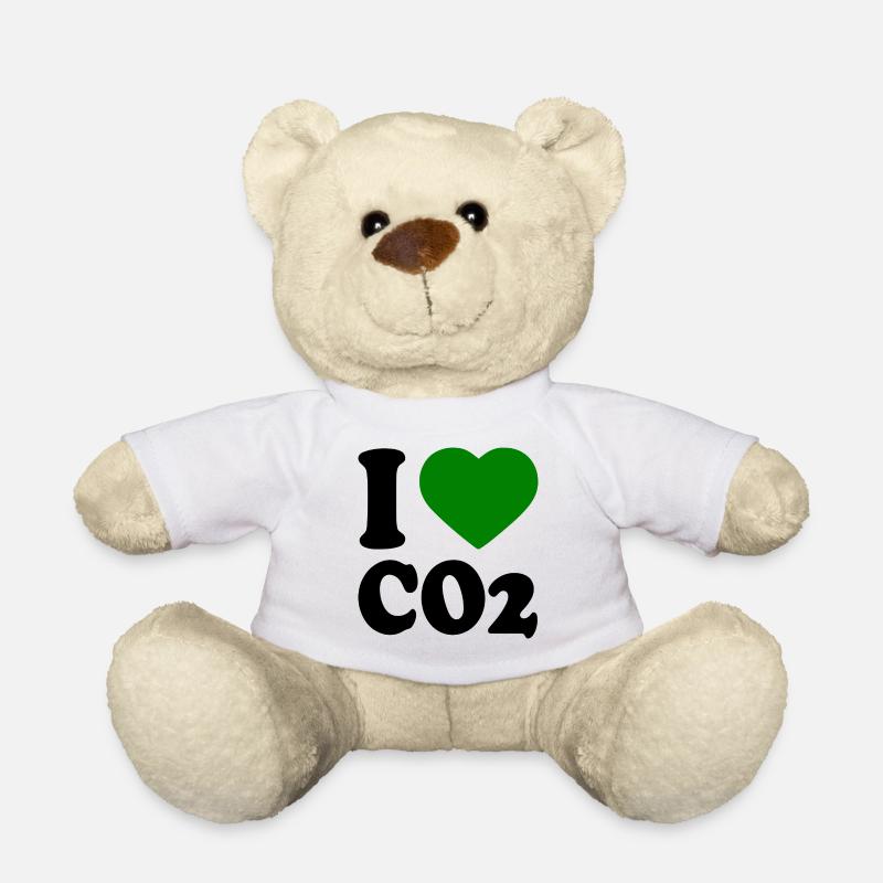 I love co2 - Nounours - blanc