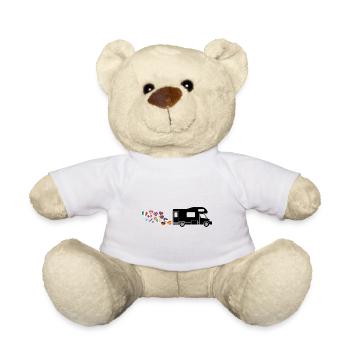 Capucine Road trip lover - Nounours - blanc - Devant