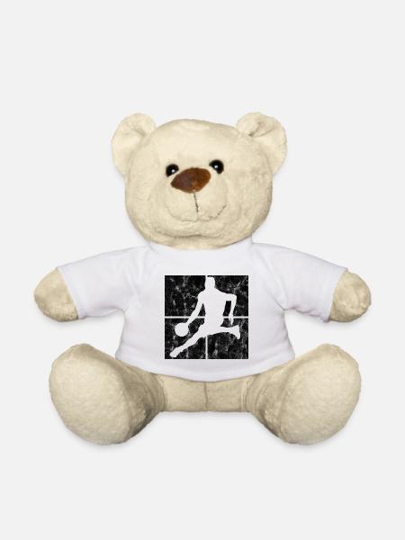 Basket basket basketteur basketteur - Nounours - blanc