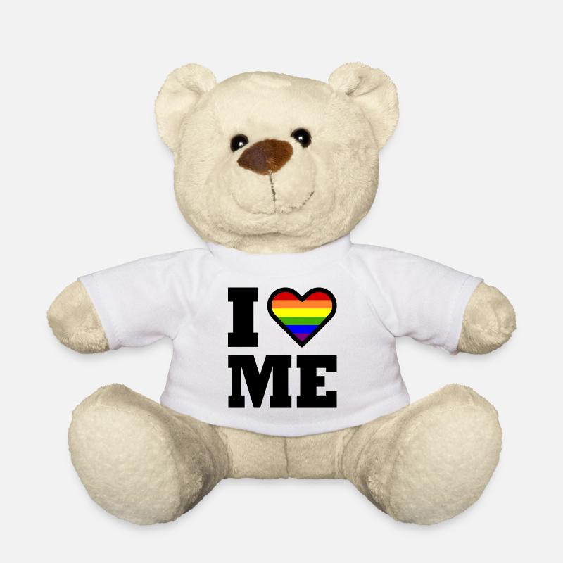 I love me - Teddy - Weiß