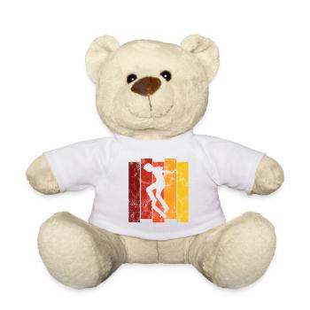 Skateboard Skateboarder Skater Skate Skateing - Nounours - blanc - Devant