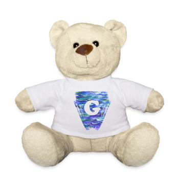 Dreieck E 103 g - Nounours - blanc - Devant