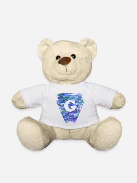 dreieck e 103 g - Teddy - Weiß