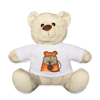 Der Blubberbär - Teddy - Weiß - Vorne