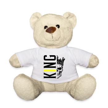 Crâne de roi - Nounours - blanc - Devant