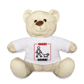 Gassi Gehen Hund - Teddy - Weiß - Vorne