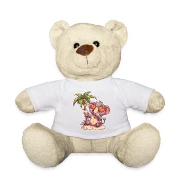 Mammut Sommer Strand Urlaub - Teddy - Weiß - Vorne