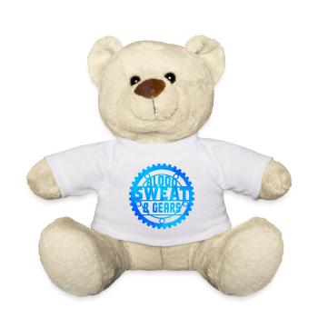 Blood Sweat And Gears Car Mechanic Automobile Love - Teddy - Weiß - Vorne
