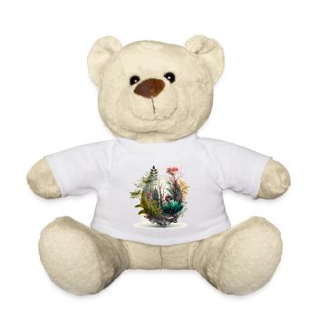 The miniature forest - Teddy Bear - white - Front