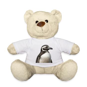 Penguin - Teddy Bear - white - Front