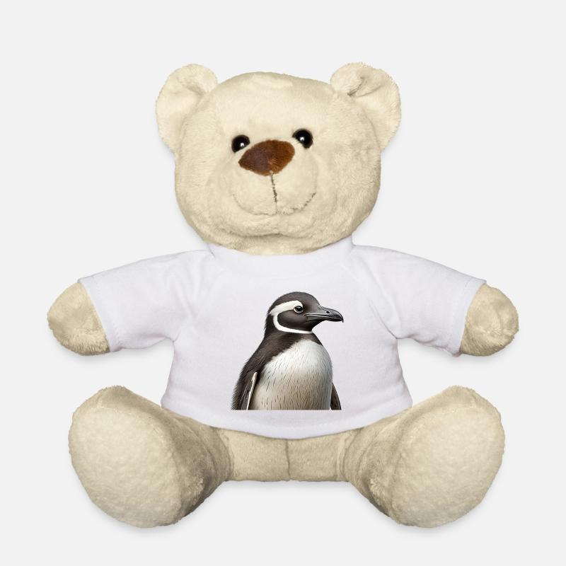 Penguin - Teddy Bear - white