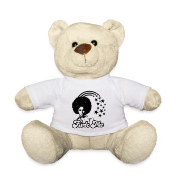 FUNK ME AFROGIRL 70s - Teddy - Weiß - Vorne